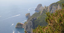 Itinerari di montagna a Capri.